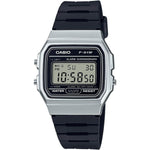 CASIO VINTAGE Mod. F-91 BIO RESIN STRAP - SILVER WATCHES