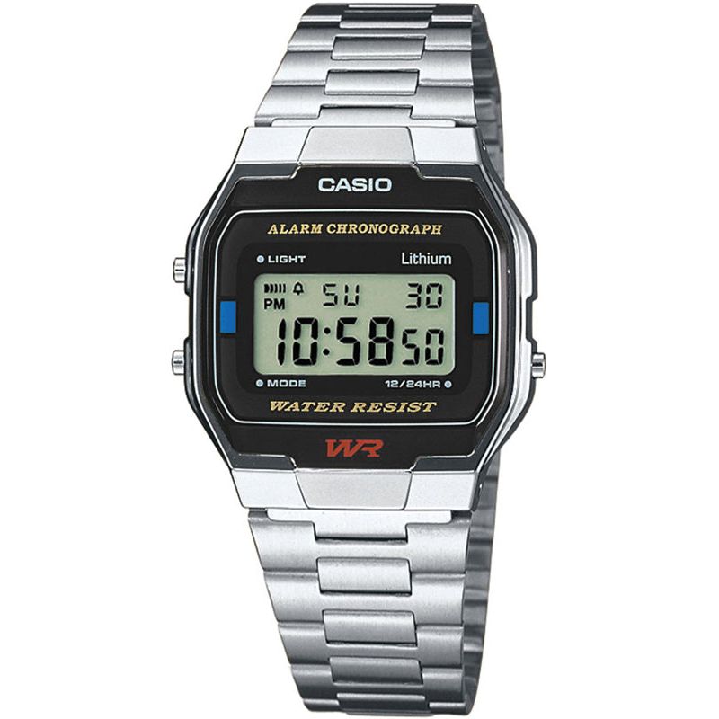 CASIO VINTAGE Mod. ICONIC - CLASSIC SILVER