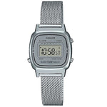 CASIO VINTAGE Mod. ICONIC MINI STEEL - SILVER MESH WATCHES