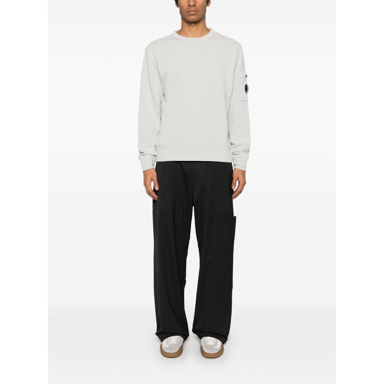 C.P. COMPANY Sweaters Clear Blue Topwear