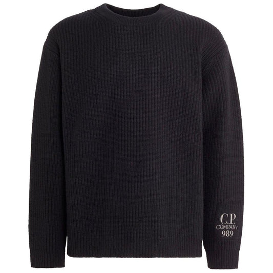 C.P. Company C.P. Company Black Wool Men Sweater CP-14765-S