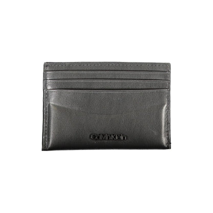 Calvin Klein Black Leather Men Wallet