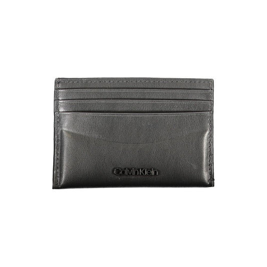 Calvin Klein Black Leather Men Wallet