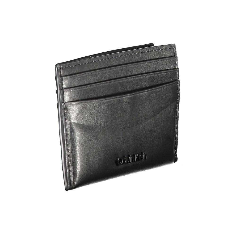 Calvin Klein Black Leather Men Wallet