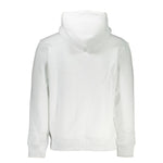 Calvin Klein White Cotton Men's Sweater with Hood