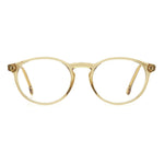 Carrera Beige Acetate Frames in champagne color, unisex glasses with measurements 51/19/145 mm, stylish and lightweight design.