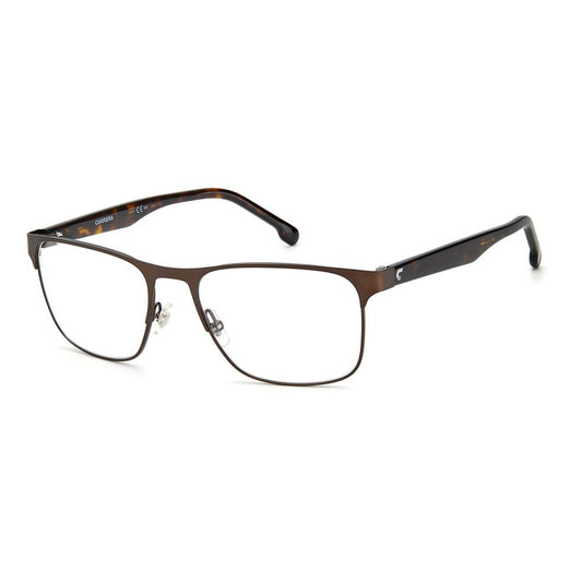 Carrera Black And White Metal Frames, unisex glasses with metal design, size 55/18/145mm.