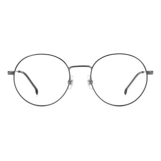 Carrera Black Stainless Steel Frames unisex glasses with dark ruthenium black color, model CARRERA2040TV, measurements 52/20/145 mm.