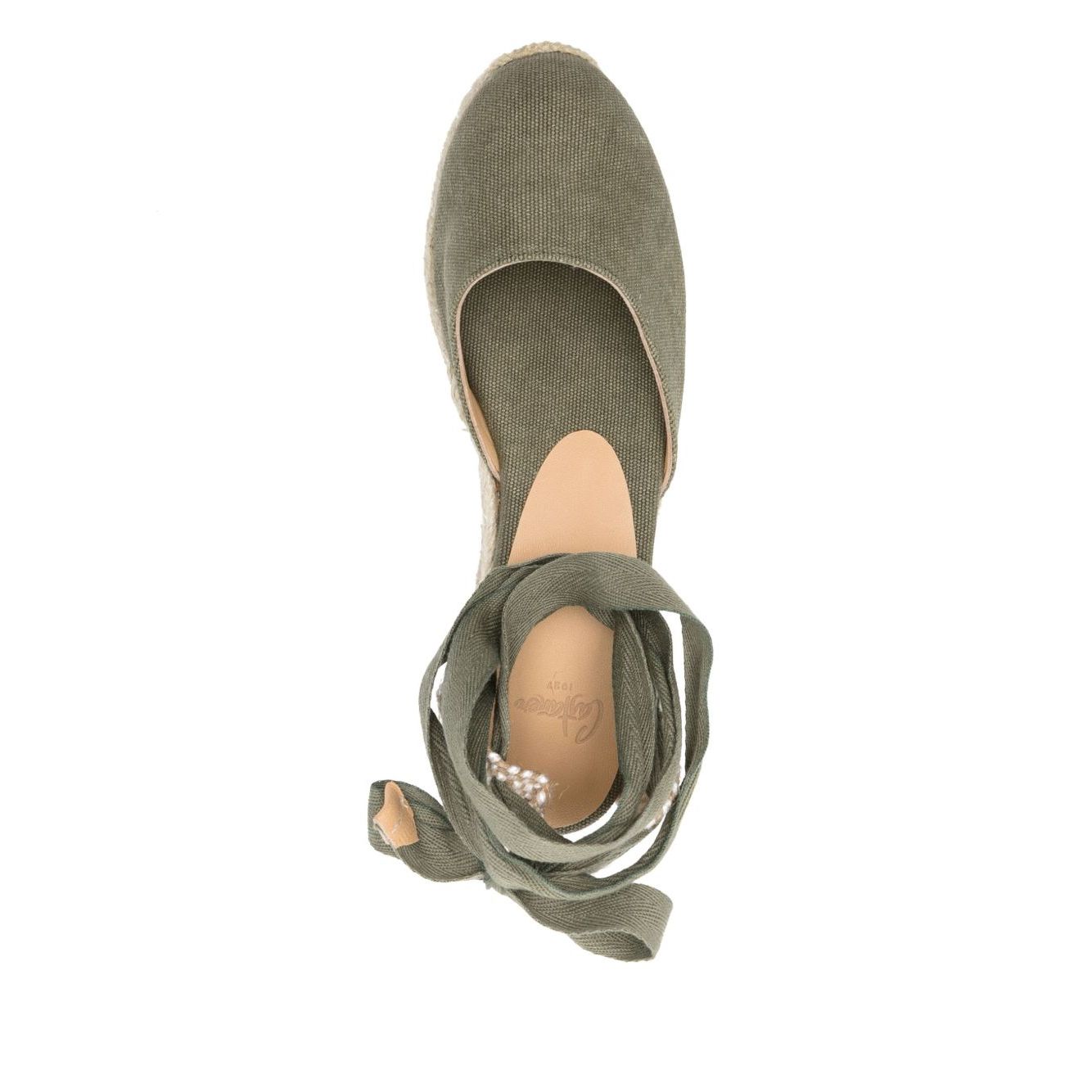 Castañer Castaner Flat shoes Green