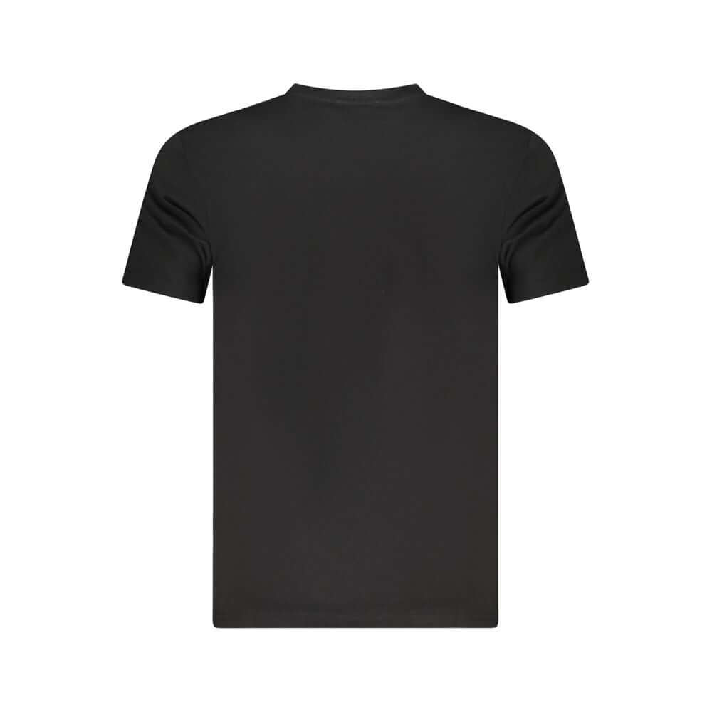 Cavalli Class Black Cotton Men T-Shirt