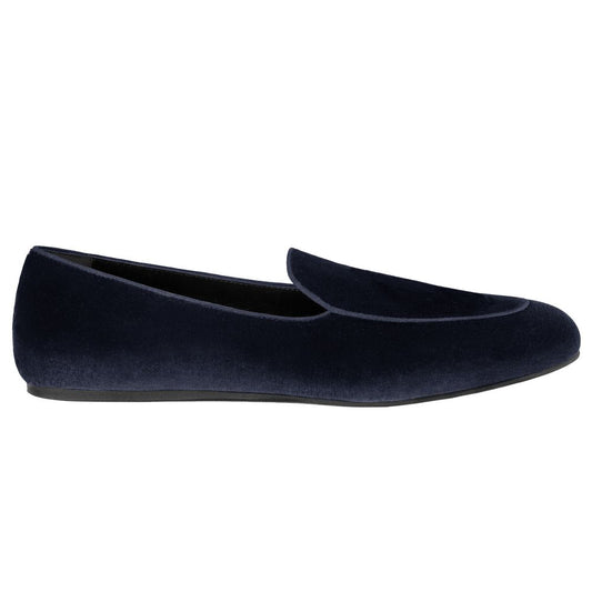 Charles Philip Charles Philip Blue Velvet Loafer CH-15379-EU43/US10