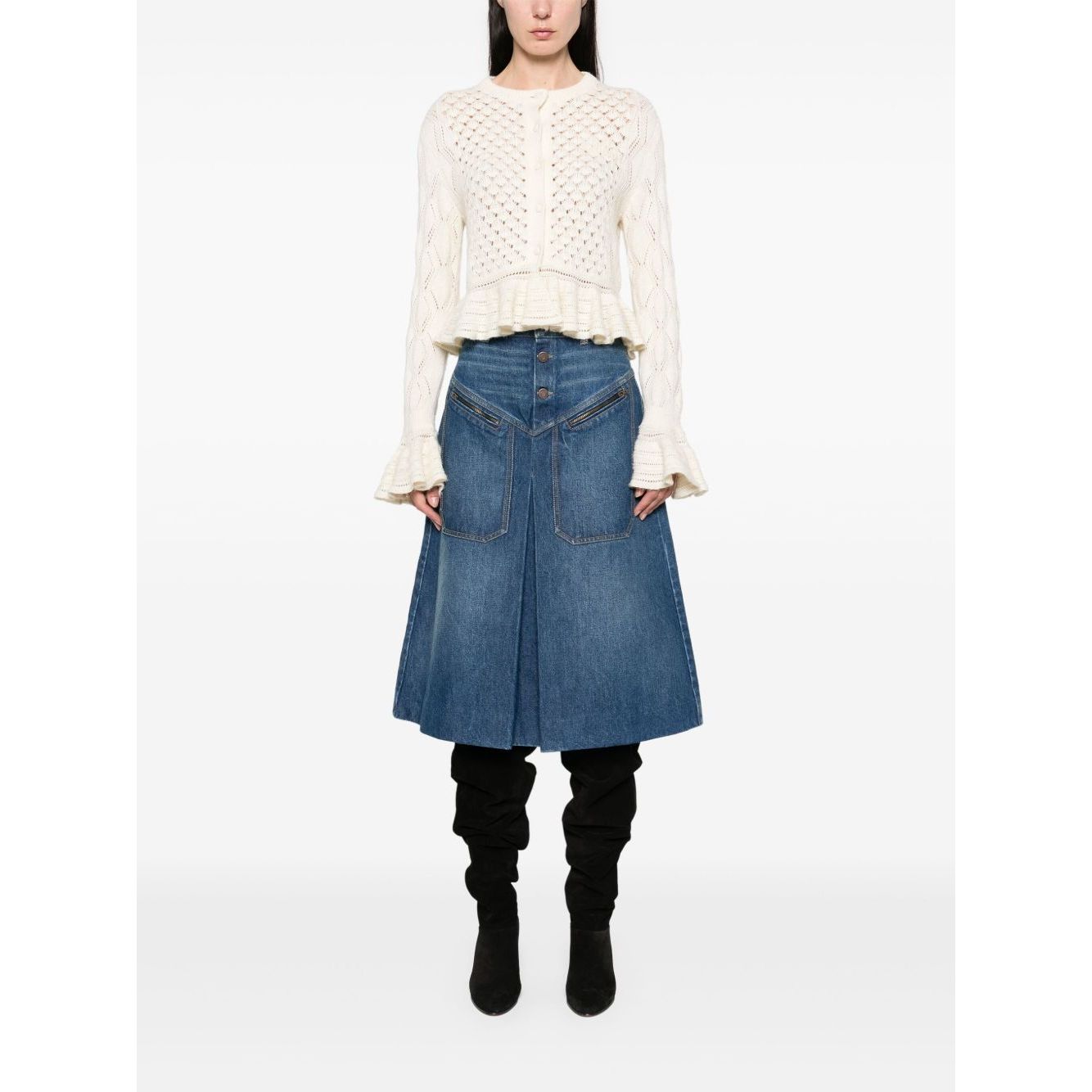 Chloé Chloè Sweaters White Topwear