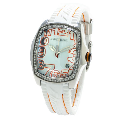 Chronotech White Rubber Sport Watch