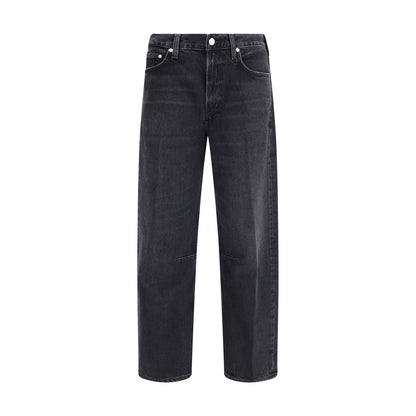 Citizens of Humanity Black Recycled Cotton High-Waisted Jean