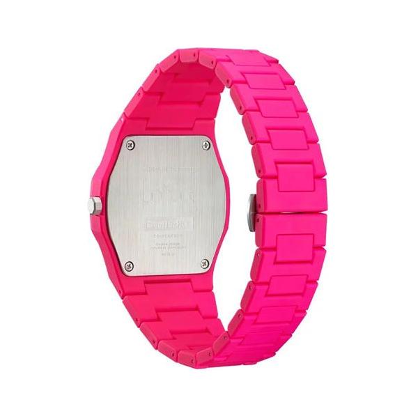 D1 MILANO Mod. POLYCARBON HOT PINK WATCHES