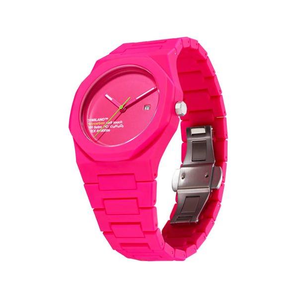 D1 MILANO Mod. POLYCARBON HOT PINK WATCHES