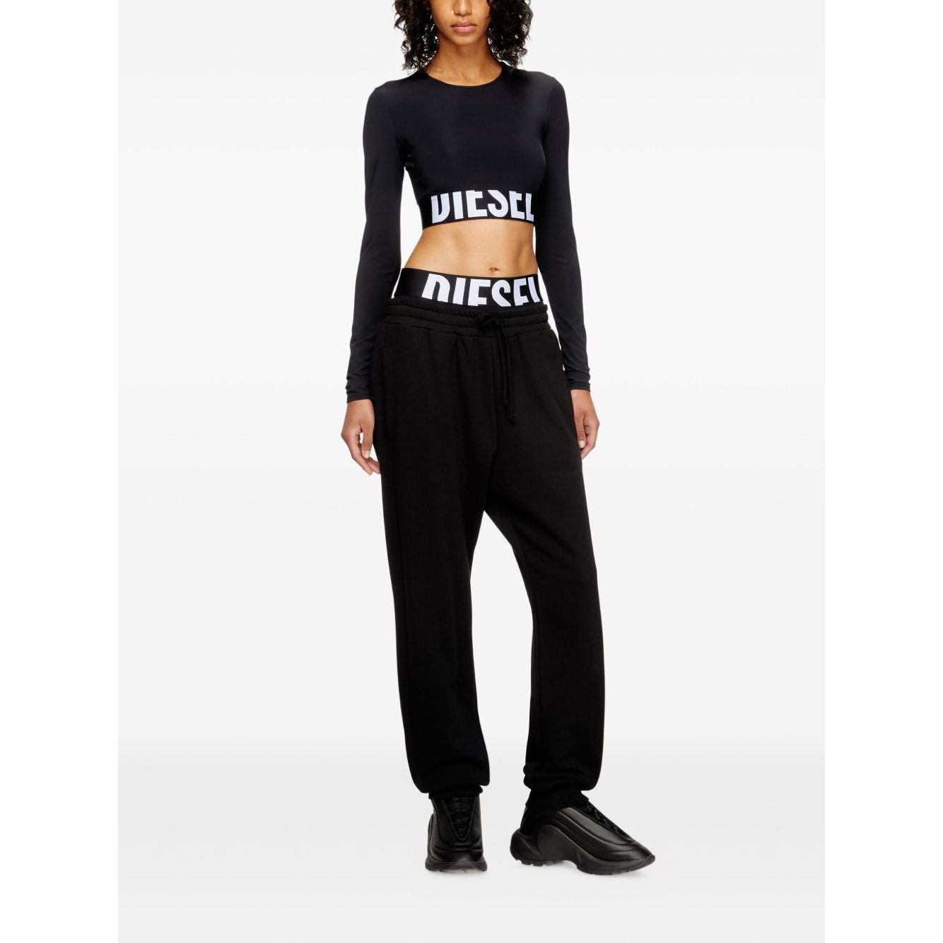 Diesel Sweaters Black Topwear