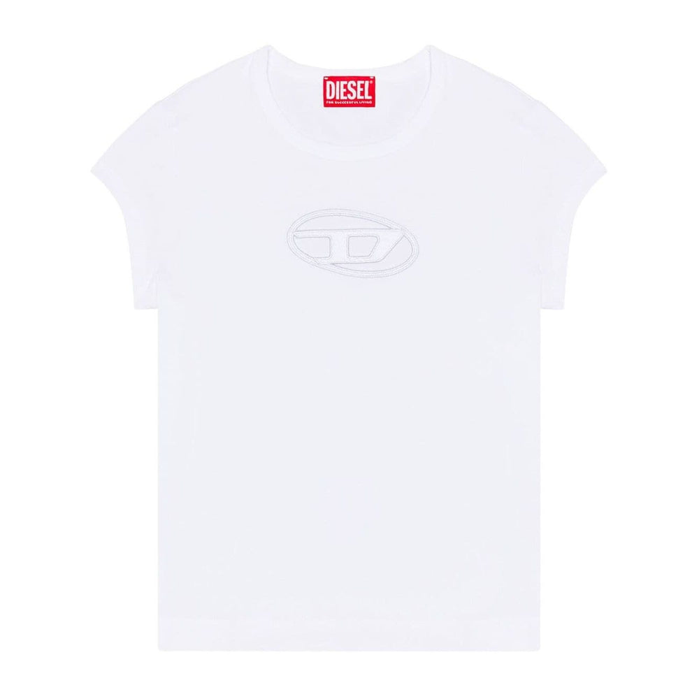 Diesel T-shirts and Polos White Topwear