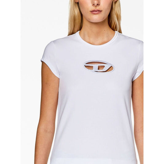 Diesel T-shirts and Polos White Topwear