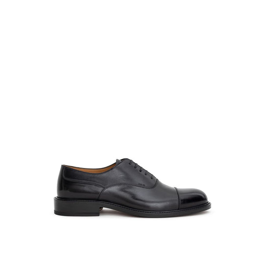 Dior Black Leather Oxfords And Derbies Dior