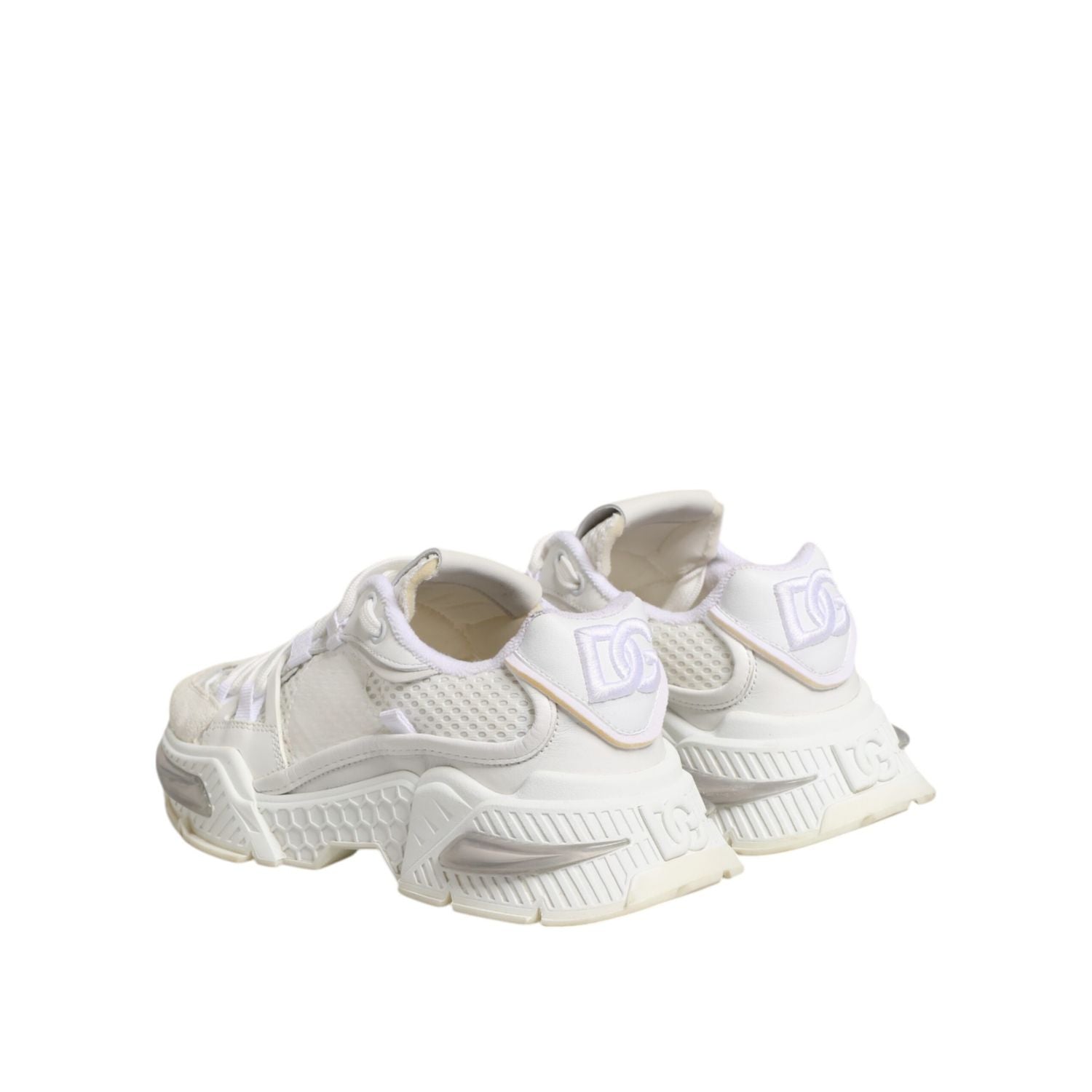 Dolce & Gabbana Airmaster White Women Low Top Sneakers Shoes