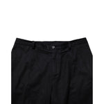 Dolce & Gabbana Black Cashmere Dress Formal Trouser Pants