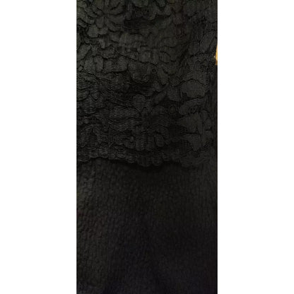 Dolce & Gabbana Black Lace Gown Bodycon Sheath STAFF Dress