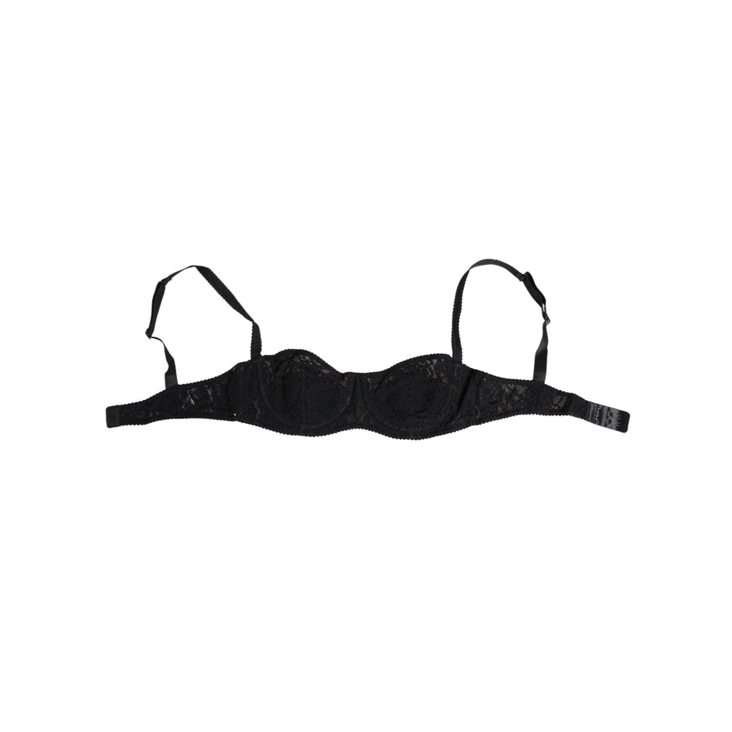 Dolce & Gabbana Black Lace Underwire Bra Lingerie Underwear