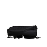 Dolce & Gabbana Black Logo Tape Polyamide School Travel Backpack Men Bag