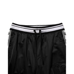 Dolce & Gabbana Black Polyester Logo Stripe Track Jogger Pants