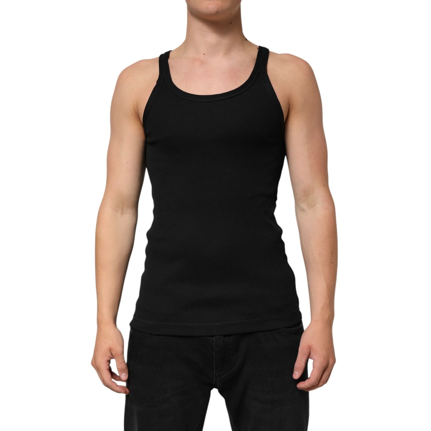 Dolce & Gabbana Black Tank Sleeveless Underwear Men T-shirt