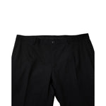 Dolce & Gabbana Black Wool Formal Dress Men Trousers Pants