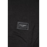 Dolce & Gabbana Dark Gray Logo Plaque Cotton Men Polo Shirt T-shirt