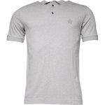 Dolce & Gabbana Gray Crown Collared ShortSleeve Polo T-shirt TSH86895-44