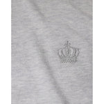 Dolce & Gabbana Gray Crown Collared ShortSleeve Polo T-shirt TSH86895-44