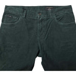Dolce & Gabbana Green Cotton Corduroy Skinny Pants PAN76406-50