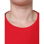 Dolce & Gabbana Red Cotton Crew Neck Short Sleeve Tee T-shirt Dolce & Gabbana Gray