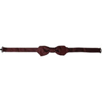 Dolce & Gabbana Red Silk Fantasy Adjustable Neck Men Bow Tie FT3937