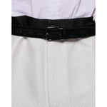 Dolce & Gabbana White Polyester Formal Dress Pants PAN75568-54