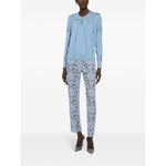 Dolce & Gabbana Embroidered Lace Trousers Trousers