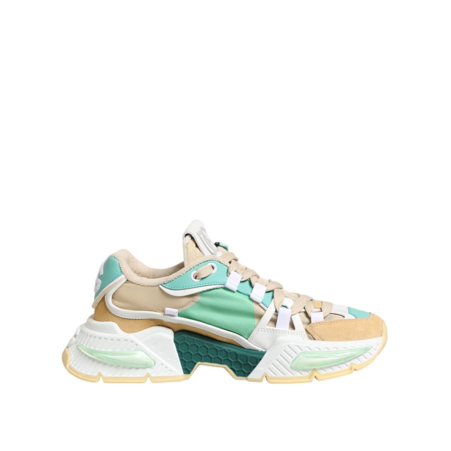 Dolce & Gabbana Multicolor Leather Airmaster Low Top Sneakers Shoes