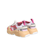 Dolce & Gabbana Multicolor Leather Daymaster Low Top Sneakers Shoes