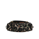 Dolce & Gabbana Multicolor Leopard Jacquard DG Logo Crossbody Bag