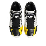 Dolce & Gabbana Multicolor Lettering Portofino Sneakers Shoes