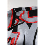 Dolce & Gabbana Multicolor Logo Monogram Crew Neck Sweater