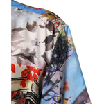 Dolce & Gabbana Multicolor Printed Casual Short Sleeve Shirt