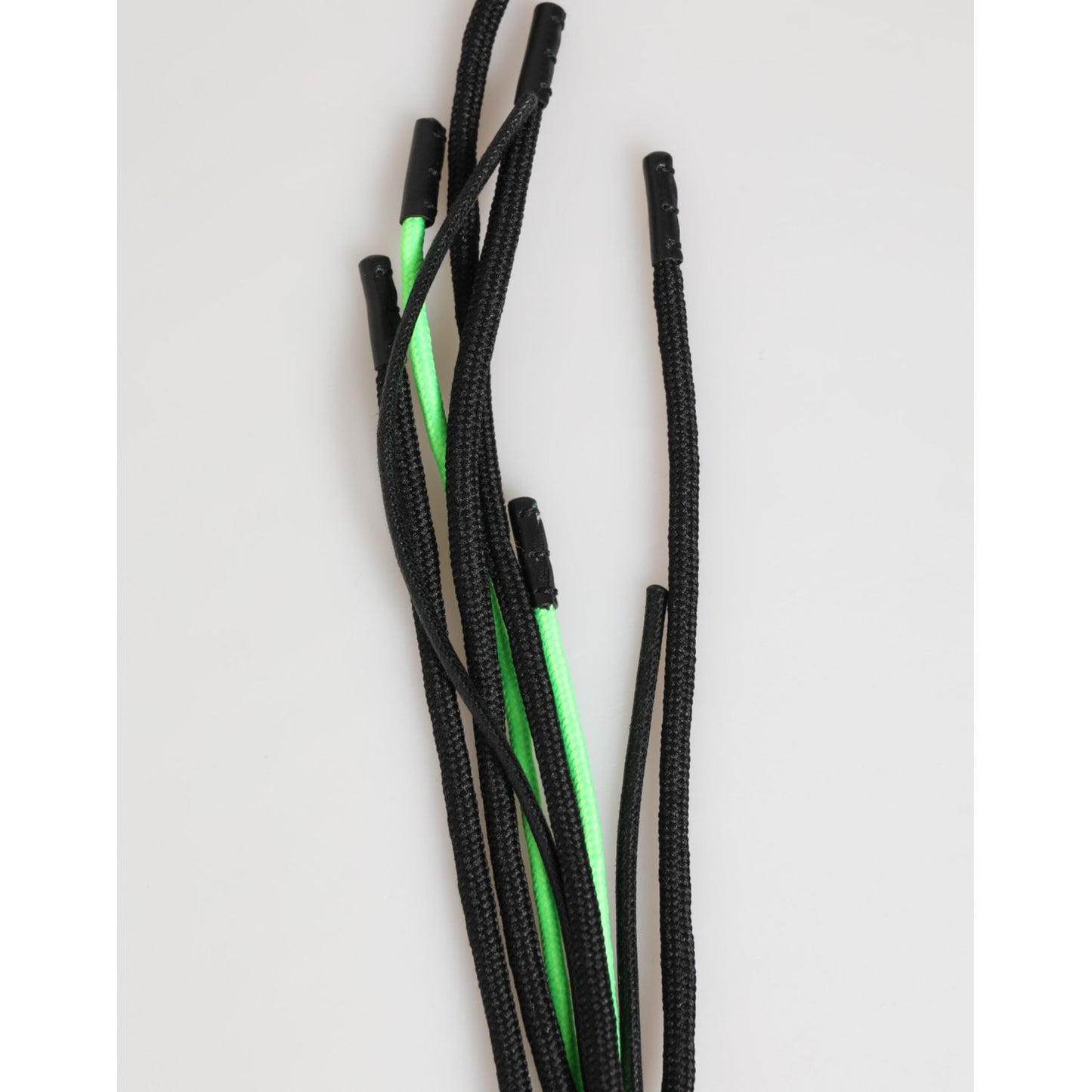 Dolce & Gabbana Polyester Multicolor Tape String DG Logo Keychain Keyring