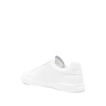 Dolce & Gabbana Sneakers White with lace-up fastening, rubber sole, branded heel counter, and logo patch. Stylish DG Cushion sneakers.