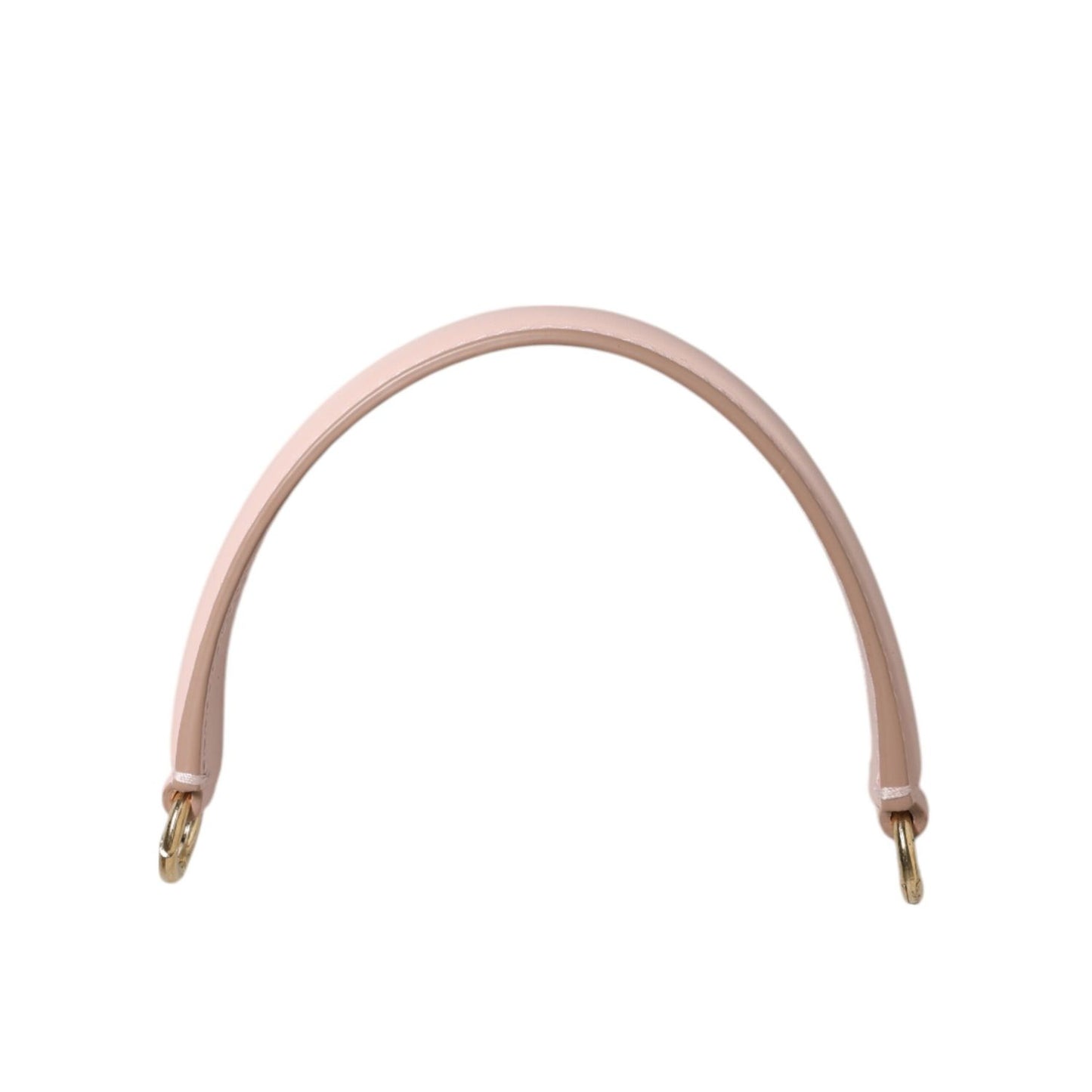 Dolce & Gabbana Strap Pink Leather Gold Tone Big Bag Handle Shoulder Strap