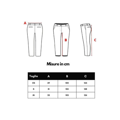 Dsquared² Red Cotton Athletic Pants